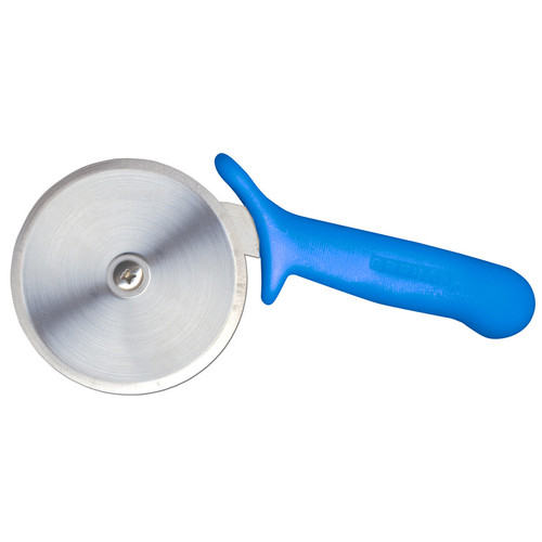 Omcan USA 12811 4" Blue Handle R Style Pizza Cutter