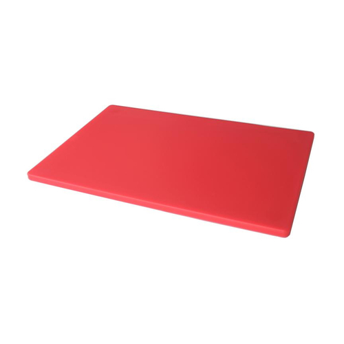 Omcan USA 41206 0.5" Thick Red Rigid Cutting Board