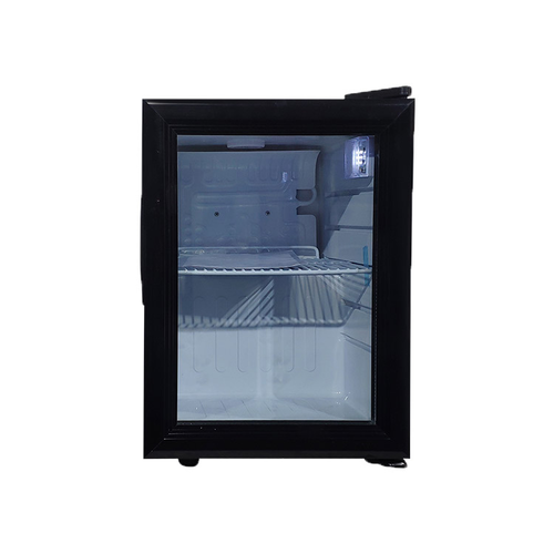Omcan USA 44527 21 L. 1 Glass Door Reach In Refrigerated Display - 110 Volts