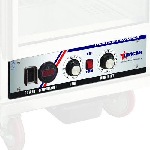 Omcan USA 39528 Dual Proof and Heat Control Electric Control Box - 120 Volts 1-Ph