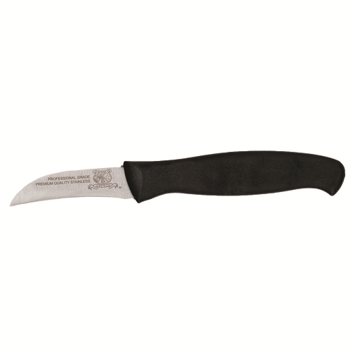 Omcan USA 12475 2.5" Black Handle Greban Turning Knife