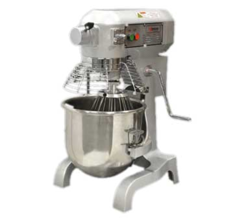 Omcan USA 20441 20 Qt. Benchtop Planetary Mixer - 1.5 HP, 110 Volts