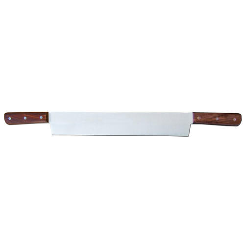 Omcan USA 11518 14" Double Wood Handles Cheese Knife