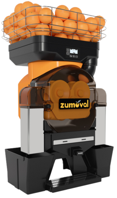 Omcan USA 47990 45 Oranges per Minute Plastic Housing Countertop FastTop Zumoval Citrus Juicer - 115 Volts 1-Ph