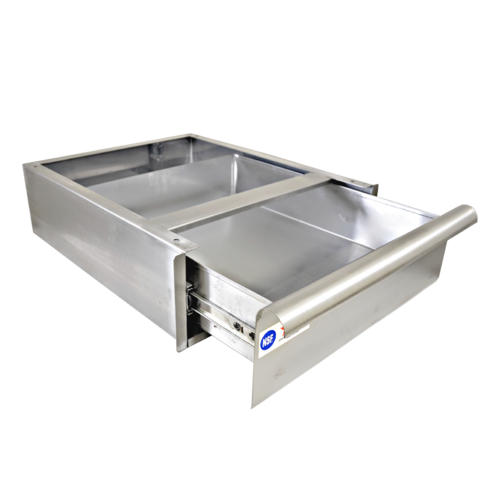 Omcan USA 24578 17"W x 21"D x 6" Stainless Steel Drawer