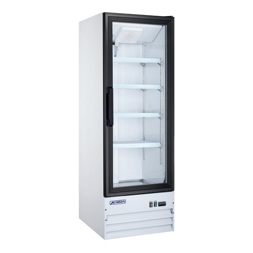 Omcan USA 59033 21.7" W 1 Door Reach-In Refrigerated Display -110 Volts 0.25 HP