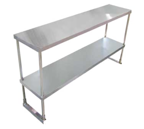 Omcan USA 23990 Stainless Steel Double Shelves Overshelf