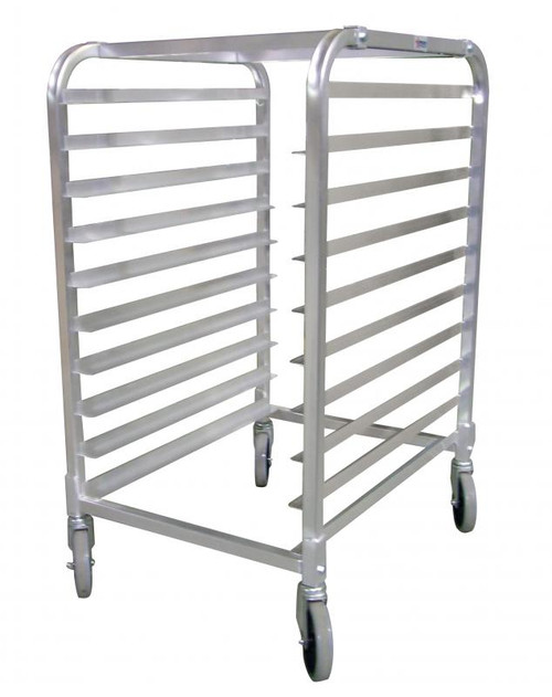 Omcan USA 22128 10 Pans Aluminum Curved Top Pan Rack