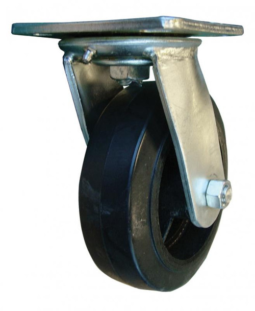 Omcan USA 13115 6" x 2" Polypropylene Rotating Wheel Caster