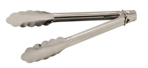 Omcan USA 13957 9 " Stainless Steel Utility Tongs