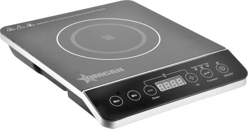 Omcan USA 45486 Single Burner Countertop Induction Cooker - 120 Volts