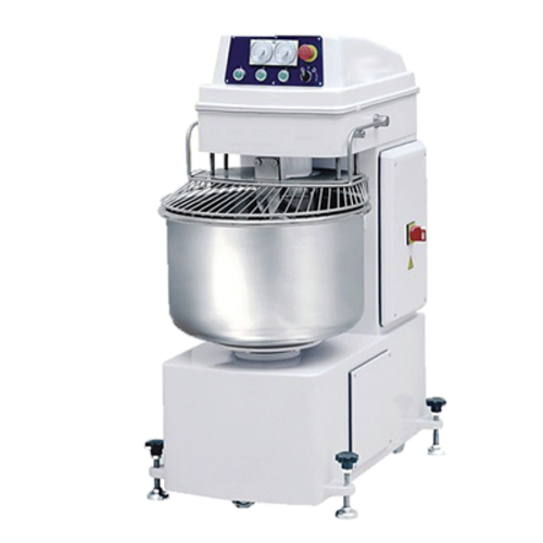 Omcan USA 27767 120 L Bowl Capacity with Guard Rail Spiral Dough Mixer - 220 Volts