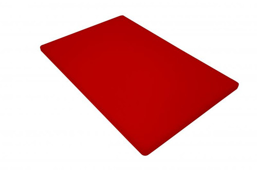 Omcan USA 41200 0.5" Thick Red Rigid Cutting Board
