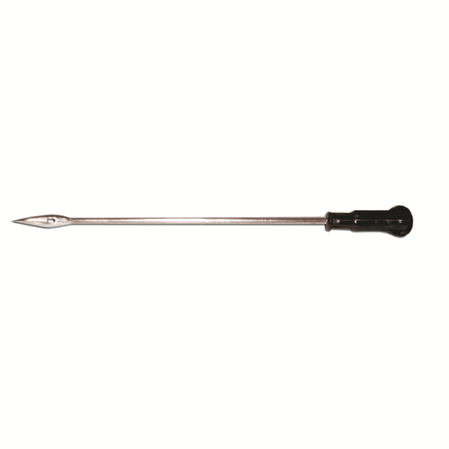 Omcan USA 21259 12" Stainless Steel Roast Beef Needle with Plastic Handle