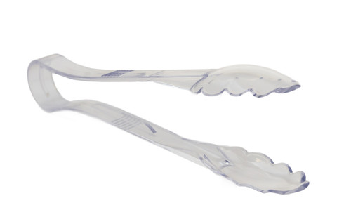 Omcan USA 80158 12" Clear Polycarbonate Serving Tongs