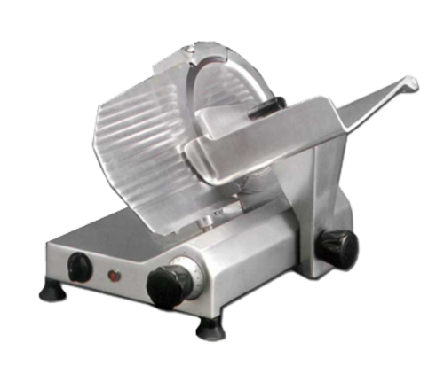 Omcan USA 13625 11" Anodized Aluminum Manual Elite Series Meat Slicer