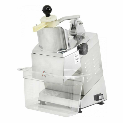 Omcan USA 10927 Continuous Feed Vegetable Cutter or Food Processor - 110 Volts