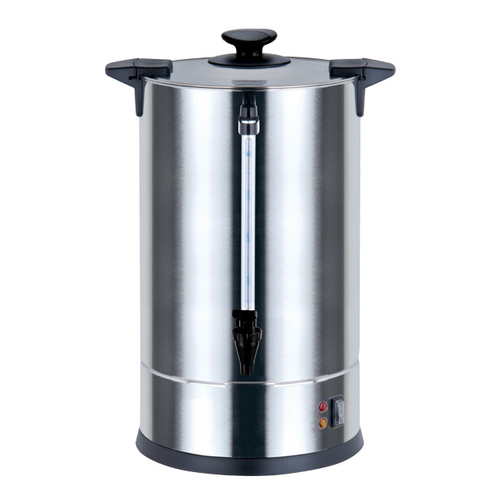 Omcan USA 43142 3.83 Gallon 98 Cup per Hour Stainless Steel Electric Hot Water Boiler - 110 Volts 1-Ph