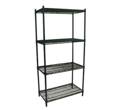 Omcan USA 20147 48" W x 24" D Epoxy Wire Shelf