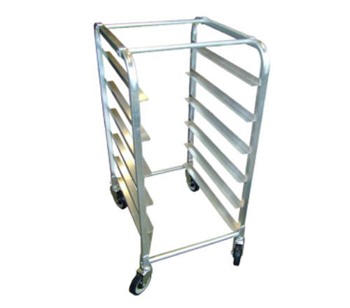 Omcan USA 13504 12 Pans Aluminum Curved Top Pan Rack