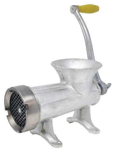 Omcan USA 11014 #32 Cast Iron Light Duty Manual Meat Grinder