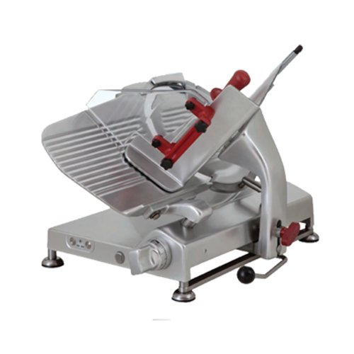Omcan USA 38917 13" Dia. Blade Manual Meat Slicer - 120 Volts 1-Ph