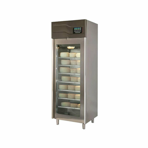 Omcan USA 45518 220 Lbs. Stainless Steel Reach-In Affinacheese Cheese Drying Cabinet - 220 Volts