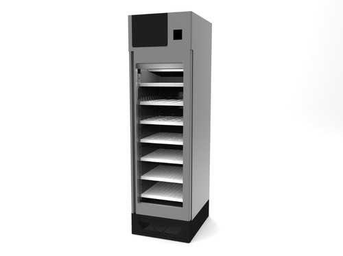 Omcan USA 45518 220 Lbs. Stainless Steel Reach-In Affinacheese Cheese Drying Cabinet - 220 Volts