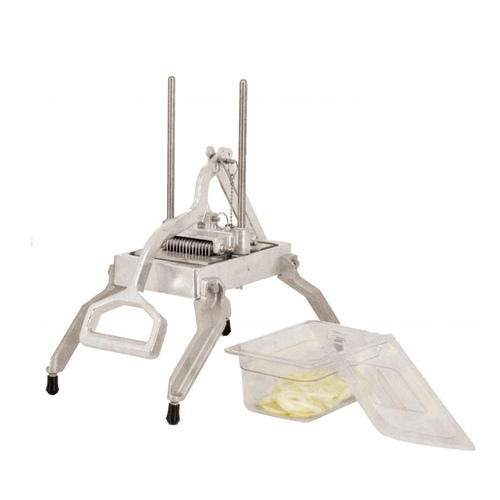Omcan USA 41863 Stainless Steel Blade Countertop Vertical Fruit & Vegetable Slicer