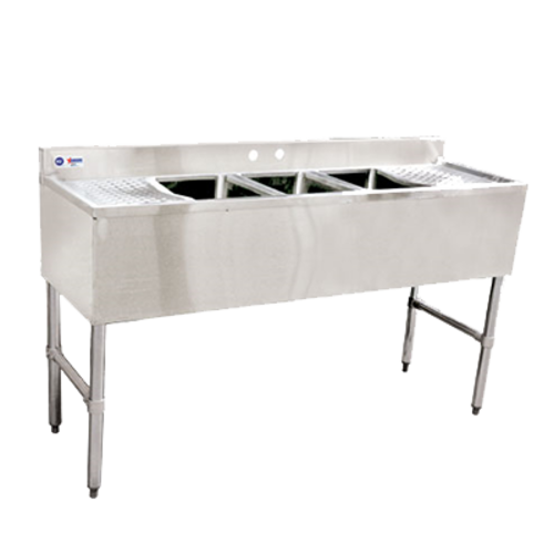 Omcan USA 25274 Stainless Steel 18 Gauge Underbar Sink