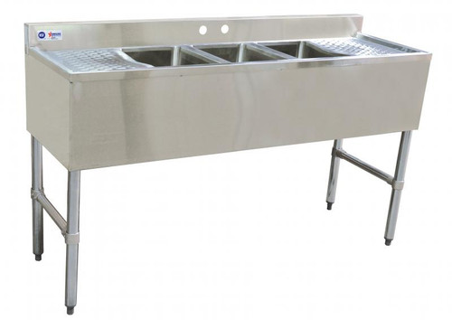 Omcan USA 25274 Stainless Steel 18 Gauge Underbar Sink
