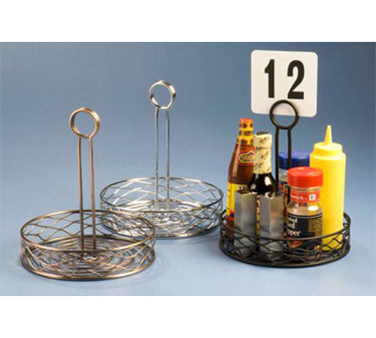 American Metalcraft RBNC26 Birdnest Condiment Rack 6" Dia. x 9.13" H