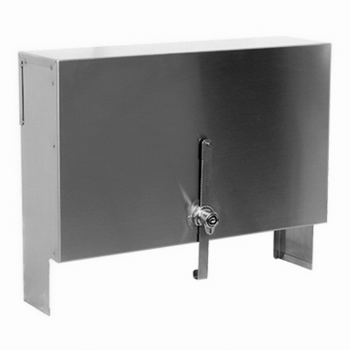 Glastender C-SRC-44, 44", Stainless Steel, Speed Rail Locking Cover