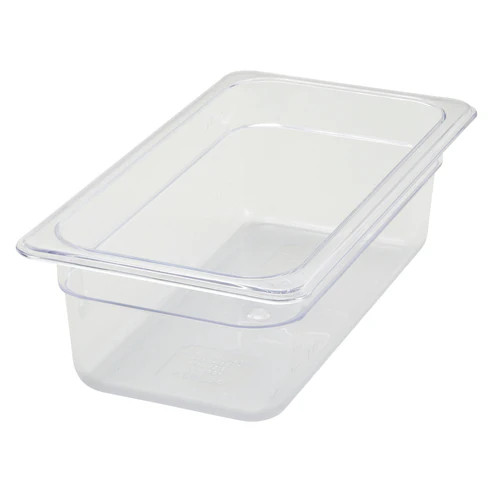 Winco SP7304 1/3 Size Polycarbonate Poly-Ware Food Pan