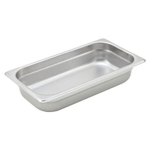 Winco SPJH-302 Steam Table Pan 1/3 Size