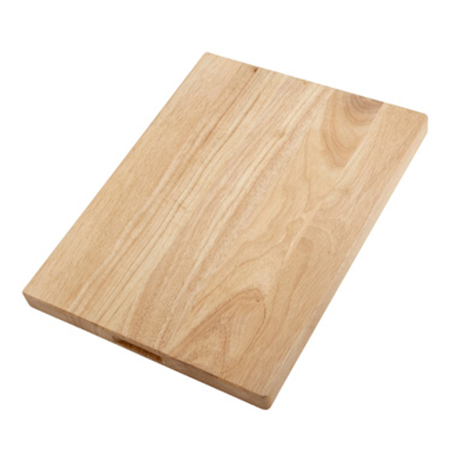 Winco WCB-1218 12" x 18" x 1-3/4" Wood Cutting Board