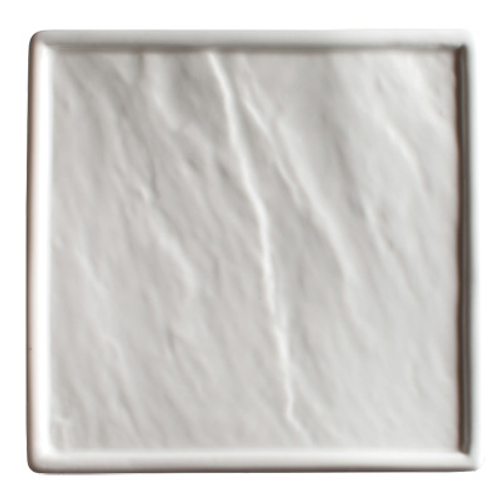 Winco WDP001-206
 Porcelain
 Creamy White
 Square
 Platter  ( 4 pieces per Pack)