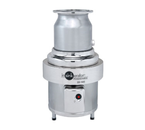 InSinkErator SS-1000-15ACC101 15" Dia. Bowl Stainless Steel Complete Disposer Package - 208 Volts