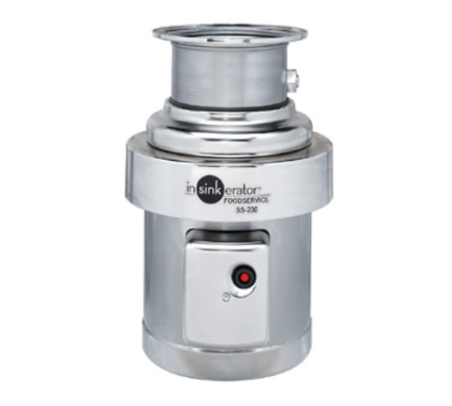 InSinkErator SS-200-12A-MSLV 12" Dia. Bowl Stainless Steel Complete Disposer Package - 2 HP