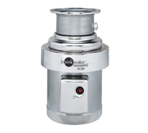 InSinkErator SS-200-12A-MRS 12" Dia. Bowl Stainless Steel Complete Disposer Package - 2 HP