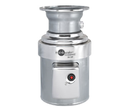 InSinkErator SS-100-12A-MRS Stainless Steel with 12" Diameter Bowl Complete Disposer Package - 115 Volts