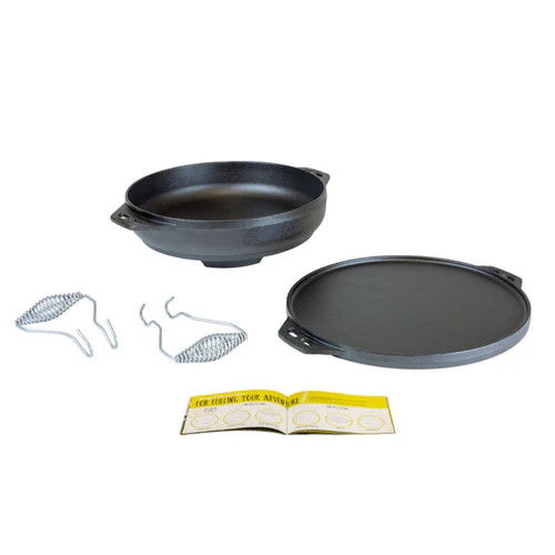 Lodge L14CIA 6.8 Qt. Seasoned with Oil Cast Iron Cook-It-All