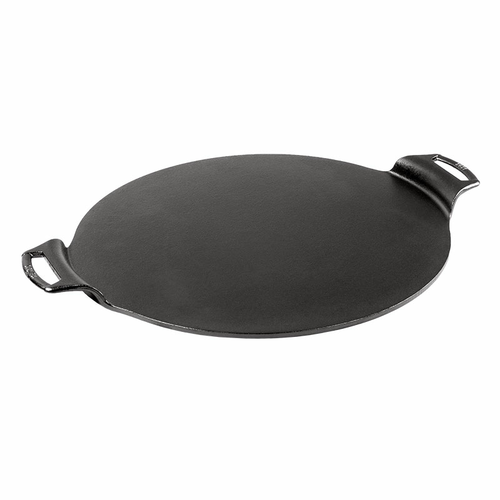 Lodge BW15PPA1 15" Dia Round Handles with Silicone Grips Heat Treated Pizza Pan (2 Each per Case)