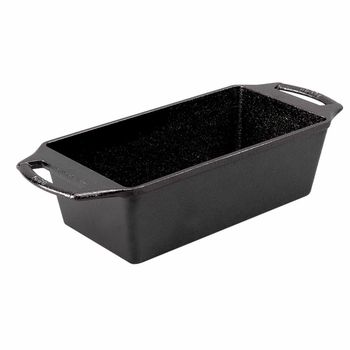 Lodge BW8LP 8.5" x 4.5" with Handles Cast Iron Loaf Pan (3 Each per Case)