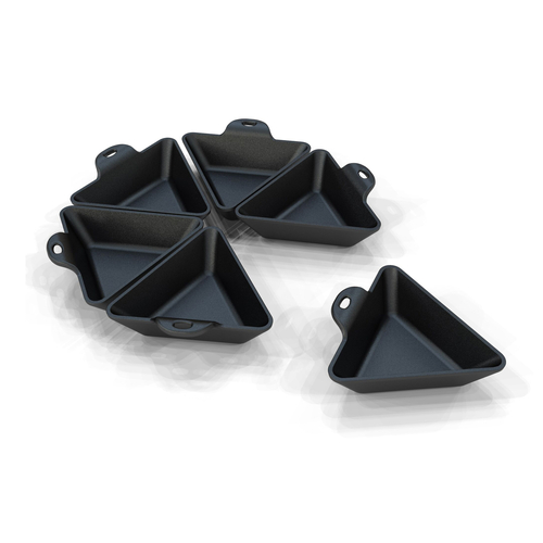 Lodge HMST 10 Oz. Cast Iron Mini Server (6 Each per Case)