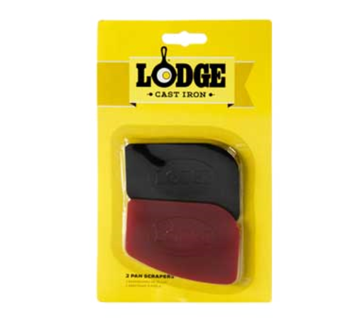 Lodge SCRAPERPK Durable Polycarbonate Pan Scraper (12 Pack per Case)