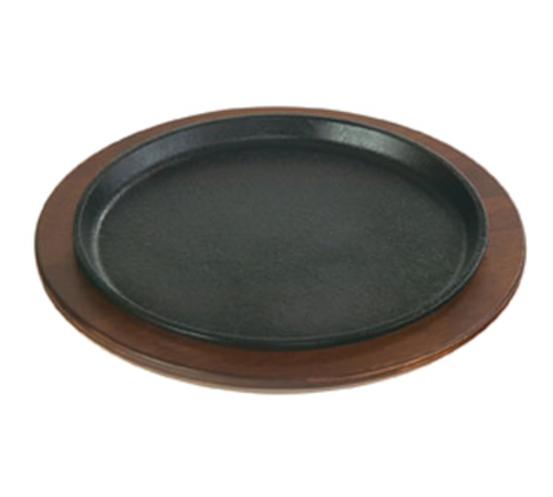 Lodge U7RP 11" W x 11" D Round Wood Underliner (6 Each per Case)