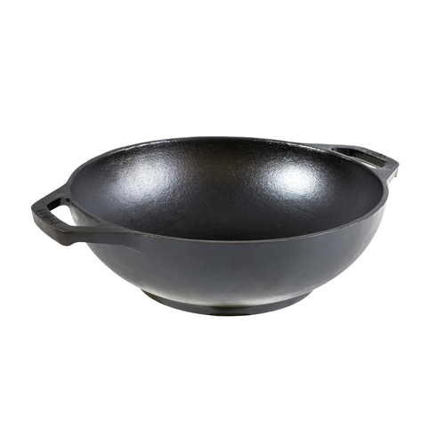Lodge L9MW 9.19" Cast Iron Oven Safe Dual Handles Mini Wok (3 Each per Case)