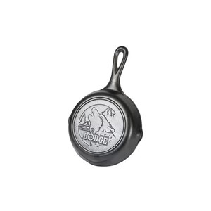 Lodge L3SKWLWF 6.6875" Round Cast Iron With Single Handle Wildlife Series Skillet (6 Each per Case)