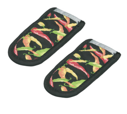 Lodge 2HHMC2 8" Heat Protection Cloth Multi-Color Chili Pepper Hot Handle Holder Set (12 Set per Case)